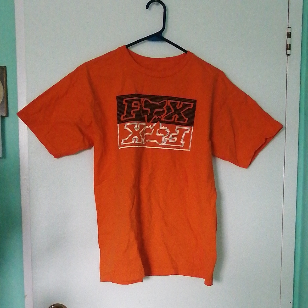 Fox Orange Regular Fit Tee